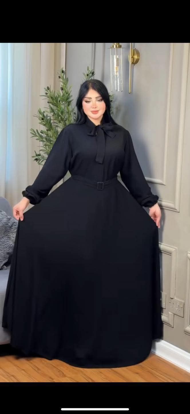 فستان اسود كابوي