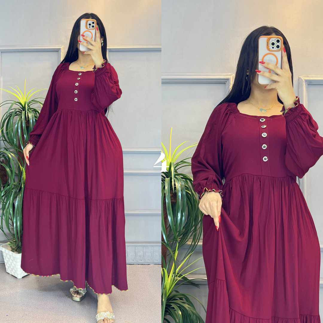 فستان دكم كشمير